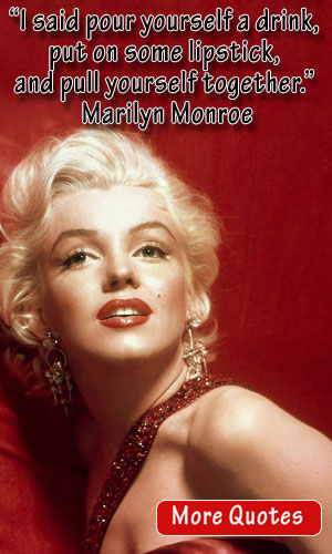 Pull Yourself Together Marilyn Monroe