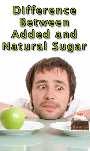 Difference Between Added and Natural Sugar